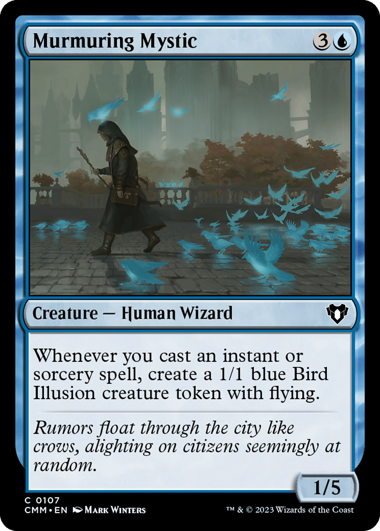 Murmuring Mystic [Commander Masters] [Foil]