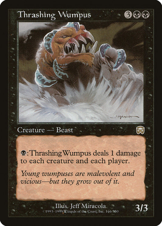 Thrashing Wumpus [Mercadian Masques] [Foil]