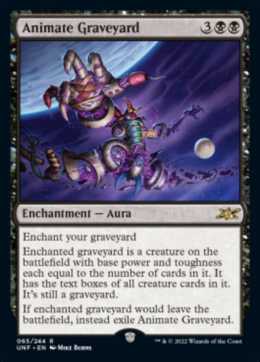 Animate Graveyard [Unfinity] [Foil]