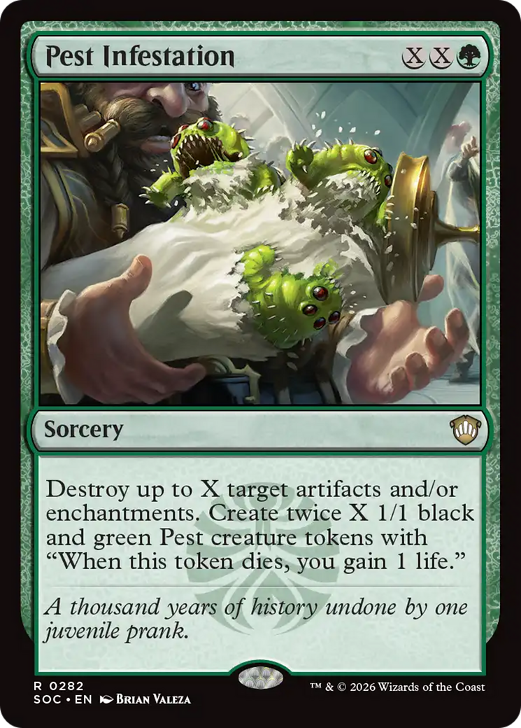 Pest Infestation [Secrets of Strixhaven Commander] [Foil]