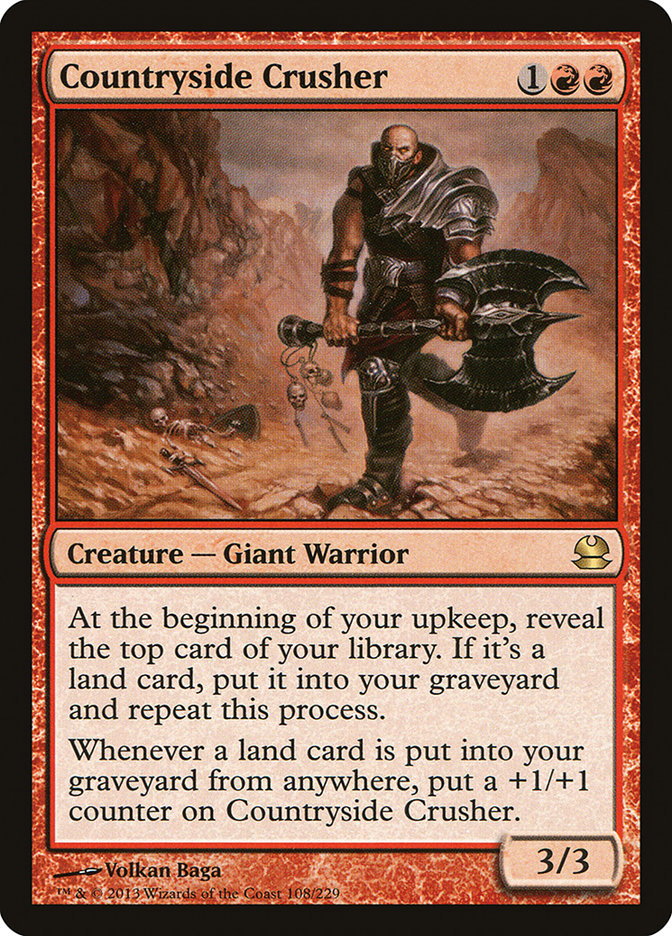 Countryside Crusher [Modern Masters] [Foil]