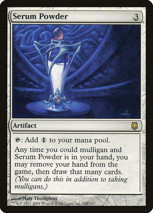 Serum Powder [Darksteel] [Foil]