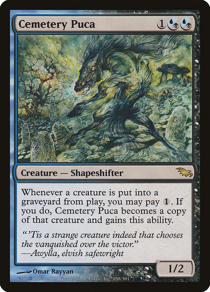Cemetery Puca [Shadowmoor] [Foil]