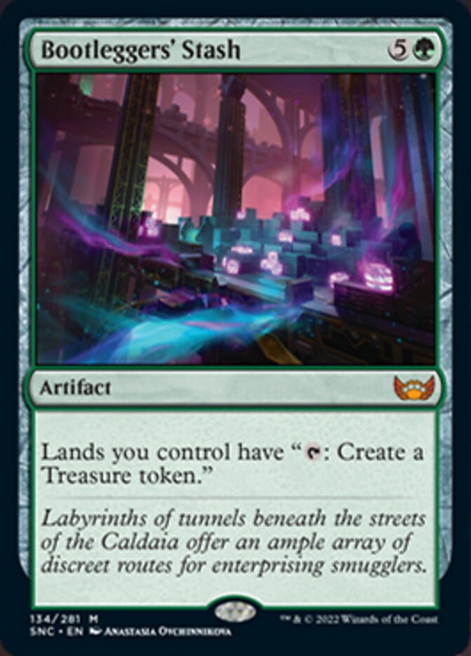 Bootleggers' Stash [Streets of New Capenna] [Foil]