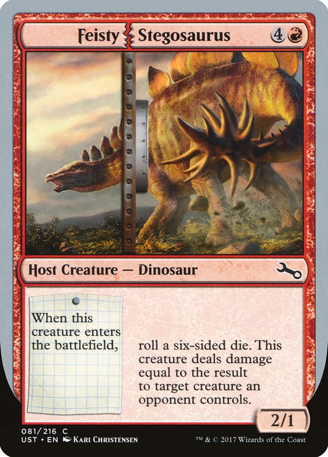 Feisty Stegosaurus [Unstable] [Foil]