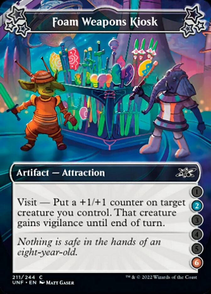 Foam Weapons Kiosk (2-6) [Unfinity] [Foil]