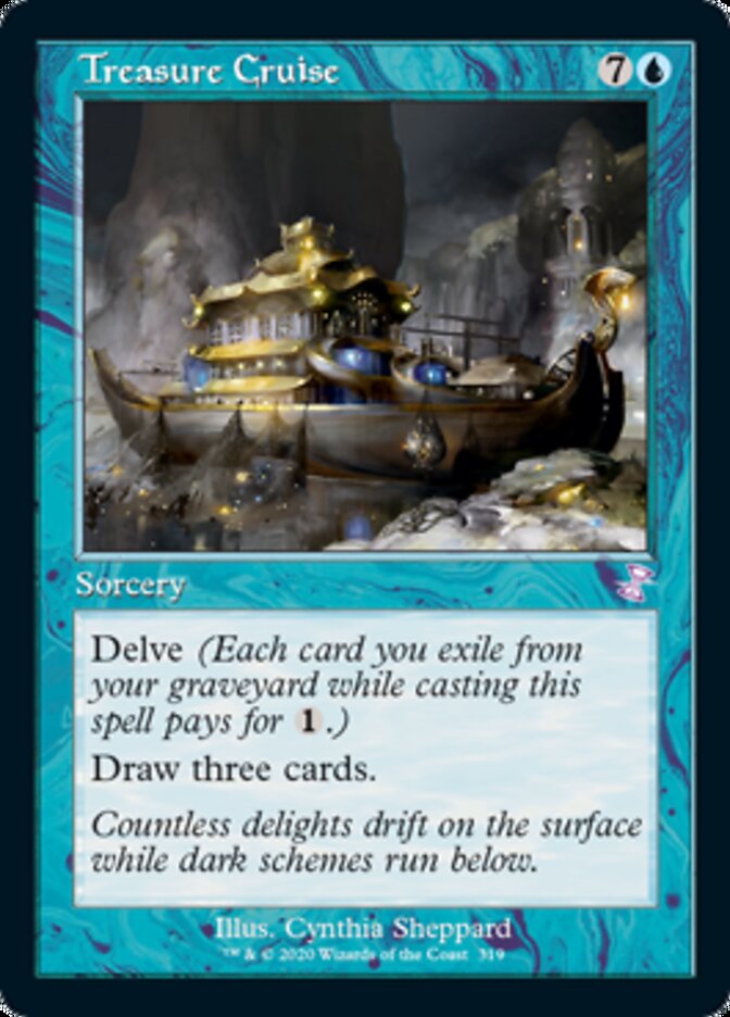 Treasure Cruise (Timeshifted) [Time Spiral Remastered] [Foil]