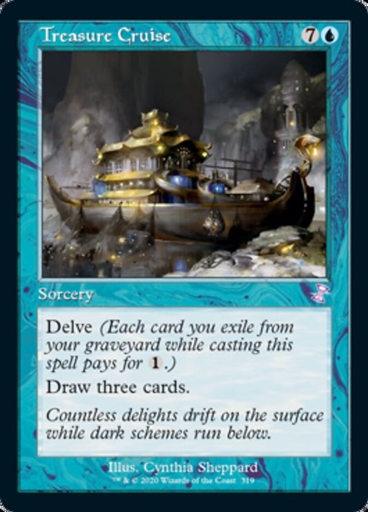 Treasure Cruise (Timeshifted) [Time Spiral Remastered] [Foil]