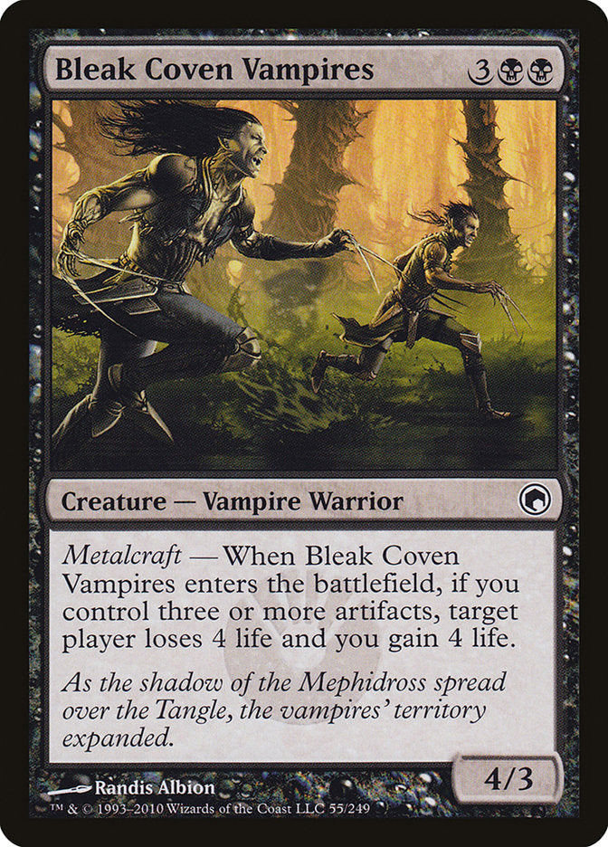 Bleak Coven Vampires [Scars of Mirrodin] [Foil]