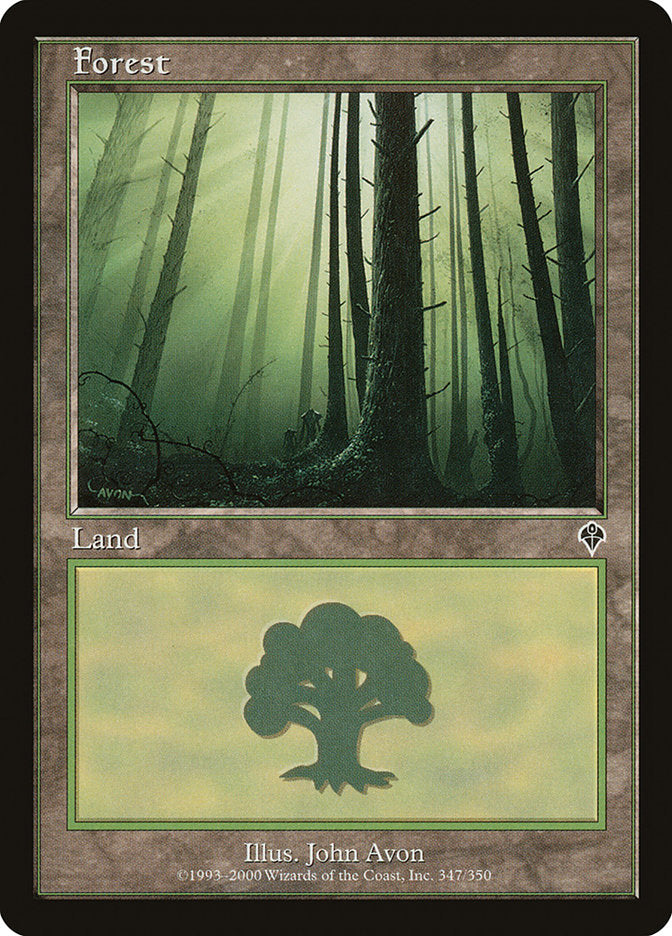 Forest (347) [Invasion] [Foil]