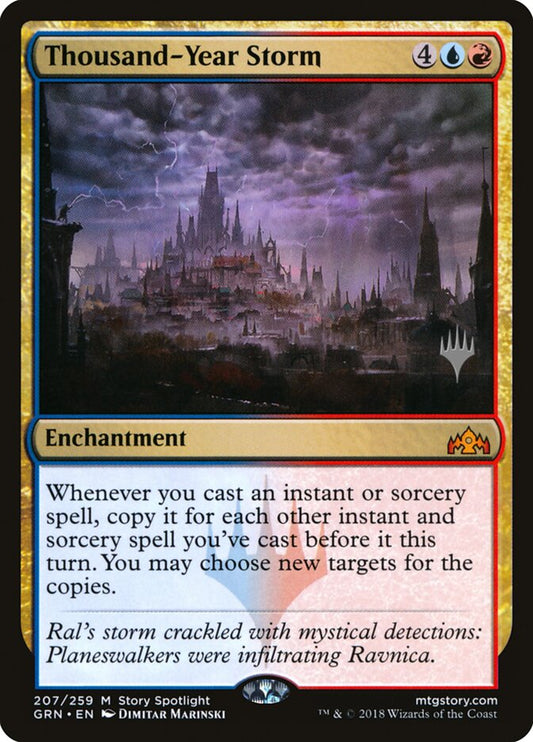 Thousand-Year Storm (Promo Pack) [Guilds of Ravnica Promos] [Foil]