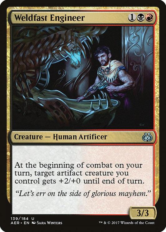 Weldfast Engineer [Aether Revolt] [Foil]