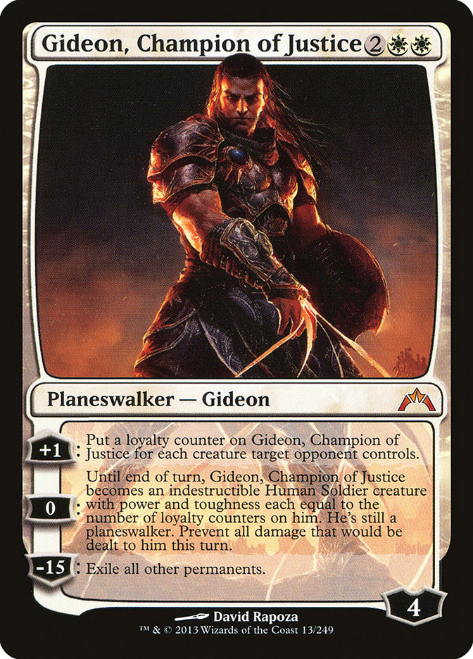 Gideon, Champion of Justice [Gatecrash] [Foil]