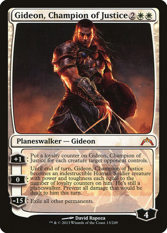 Gideon, Champion of Justice [Gatecrash] [Foil]