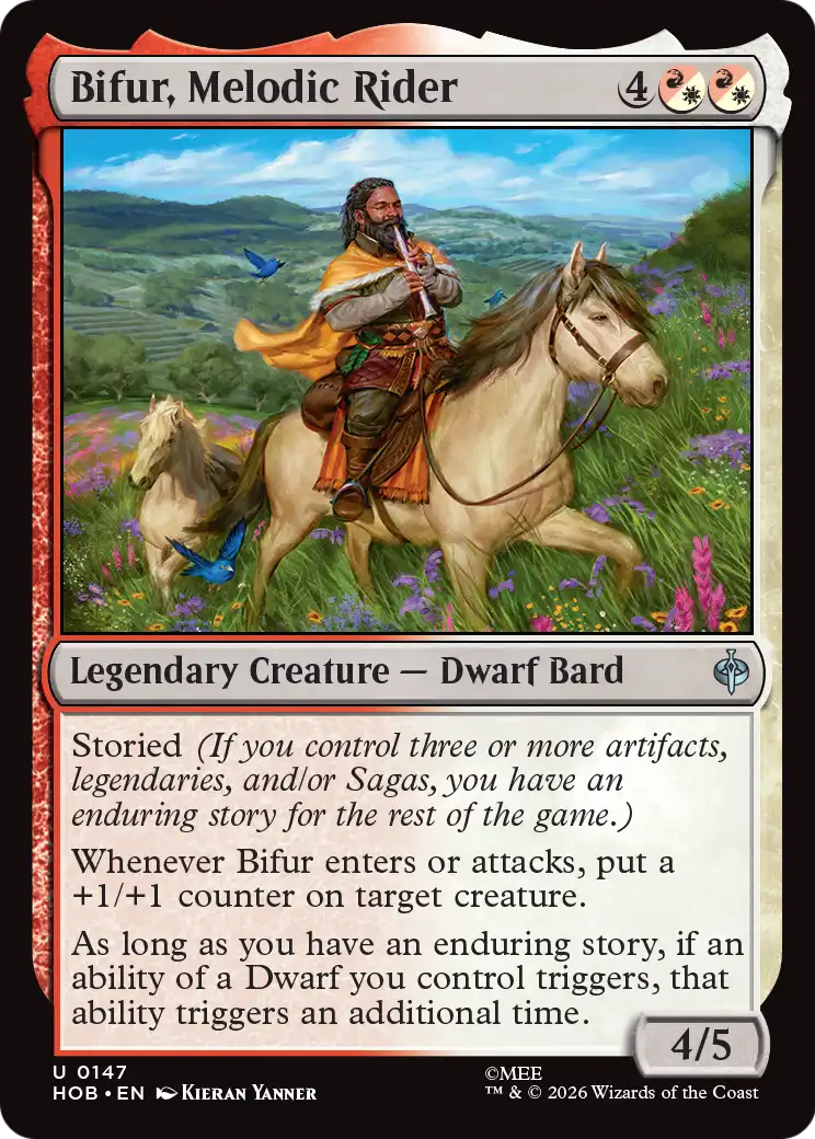 Bifur, Melodic Rider [The Hobbit] [Foil]