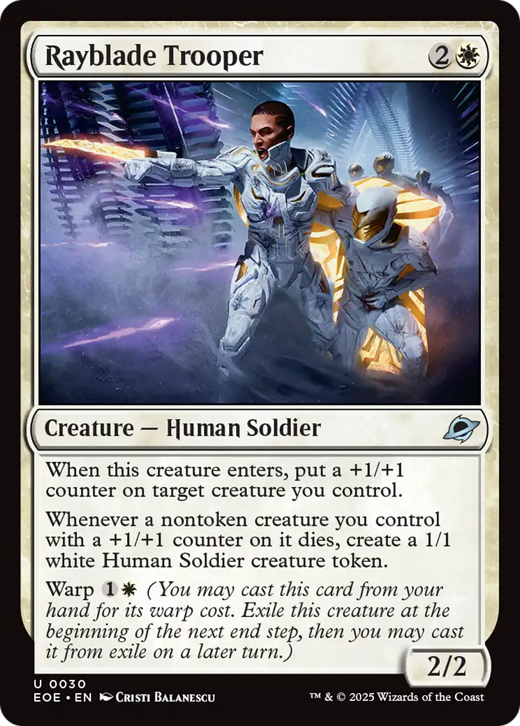 Rayblade Trooper [Edge of Eternities] [Foil]