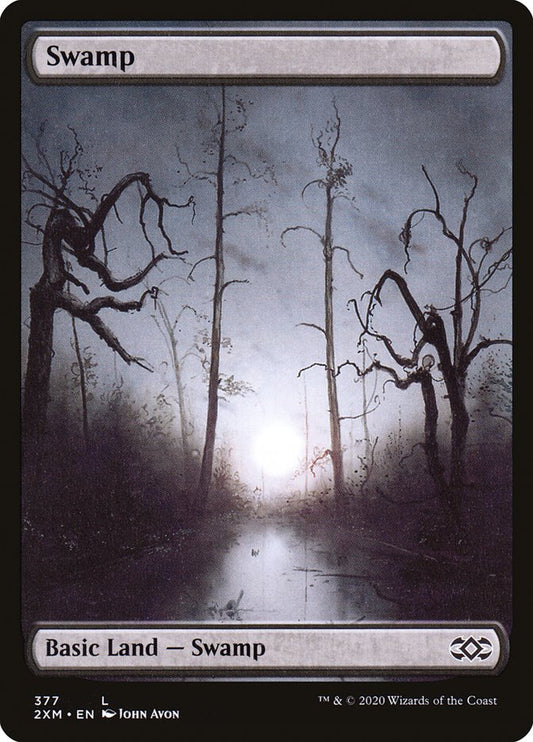 Swamp (377) [Double Masters] [Foil]