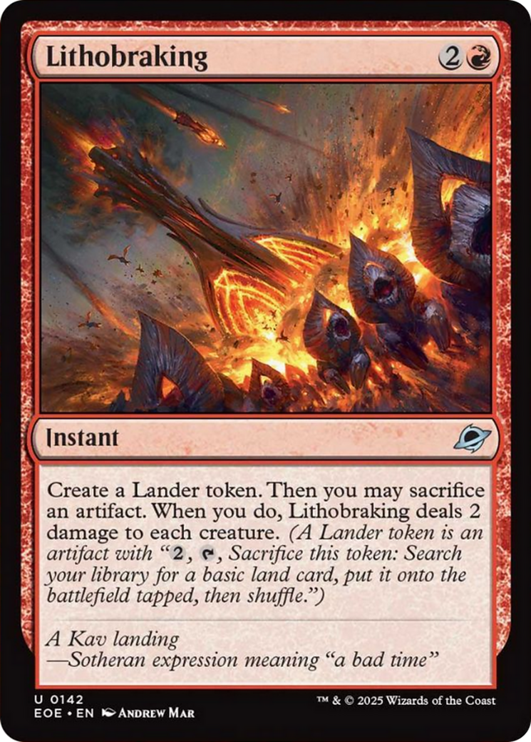 Lithobraking [Edge of Eternities] [Foil]