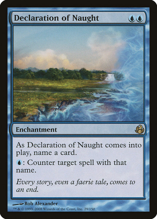 Declaration of Naught [Morningtide] [Foil]
