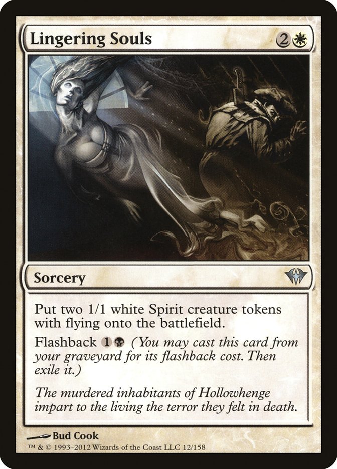 Lingering Souls [Dark Ascension] [Foil]
