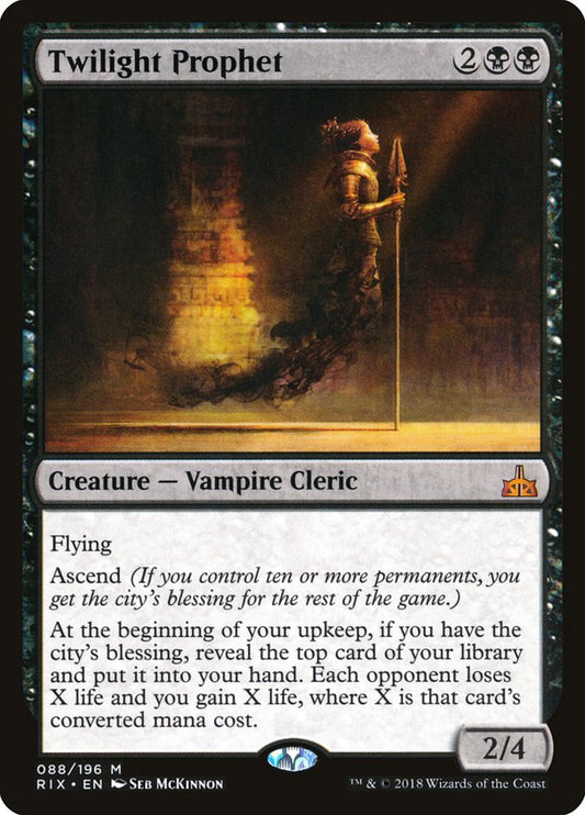 Twilight Prophet [Rivals of Ixalan] [Foil]