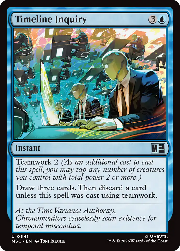 Timeline Inquiry [Marvel Super Heroes Commander]