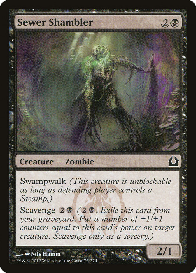 Sewer Shambler [Return to Ravnica] [Foil]