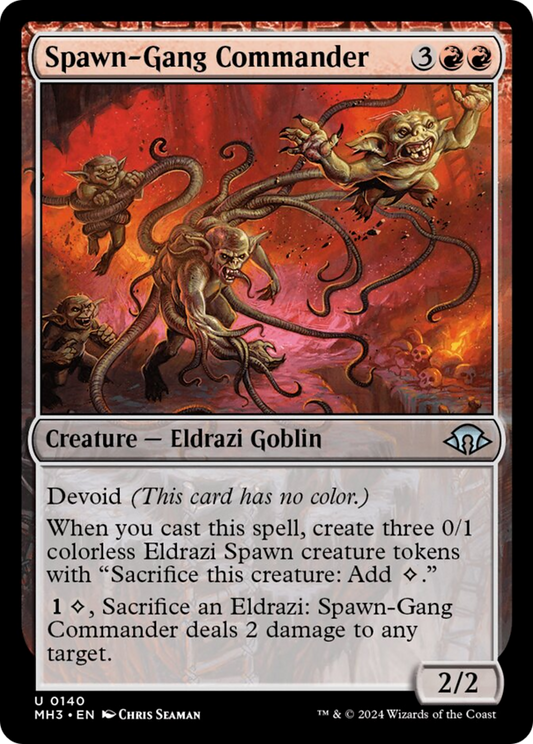 Spawn-Gang Commander [Modern Horizons 3] [Foil]