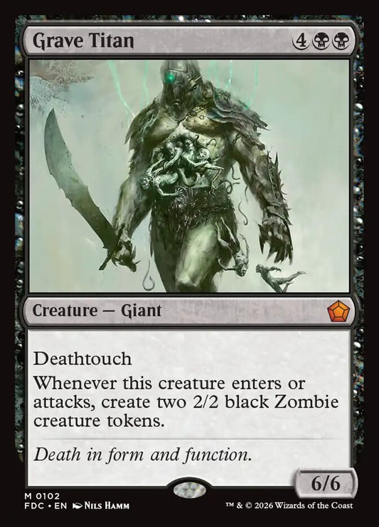 Grave Titan [Foundations Commander]