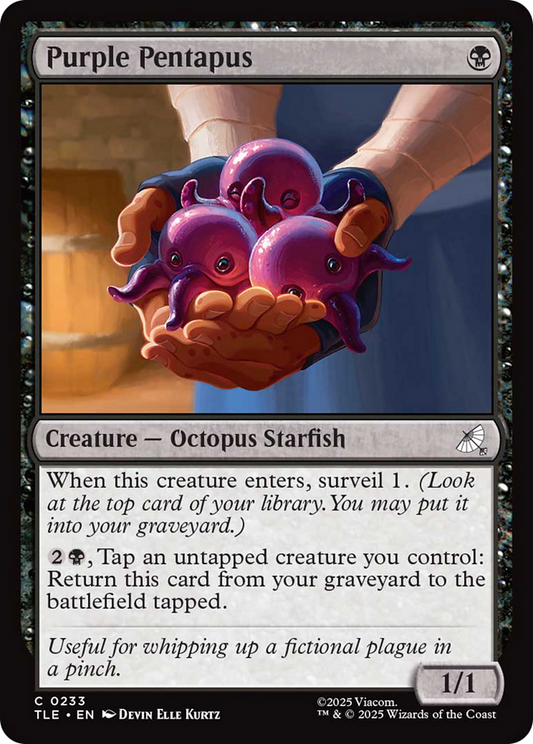 Purple Pentapus [Avatar: The Last Airbender: Eternal-Legal] [Foil]
