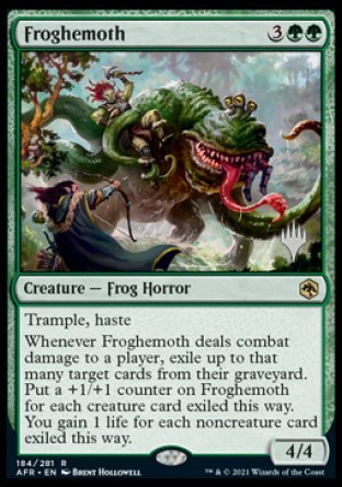 Froghemoth (Promo Pack) [Dungeons & Dragons: Adventures in the Forgotten Realms Promos] [Foil]
