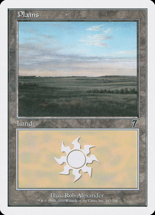 Plains (343) [Seventh Edition] [Foil]