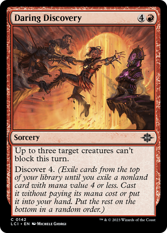 Daring Discovery [The Lost Caverns of Ixalan] [Foil]