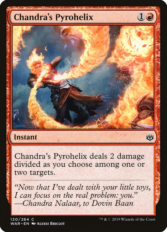 Chandra's Pyrohelix [War of the Spark] [Foil]