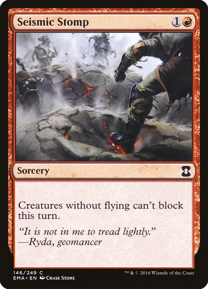 Seismic Stomp [Eternal Masters] [Foil]