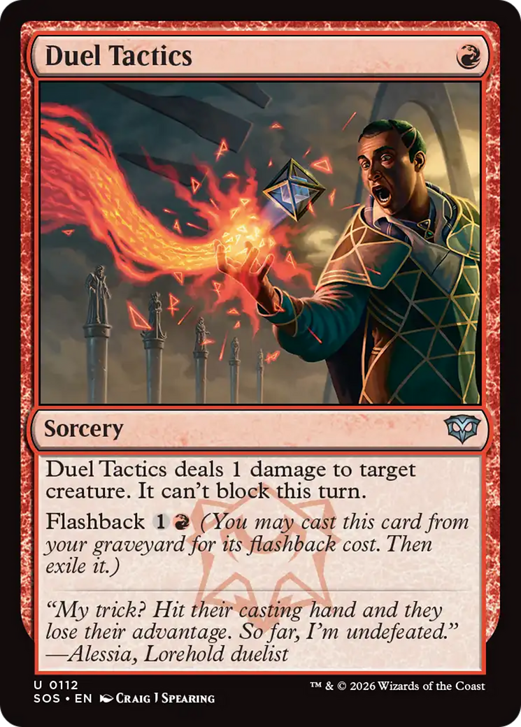 Duel Tactics [Secrets of Strixhaven] [Foil]