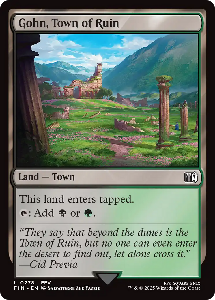 Gohn, Town of Ruin [FINAL FANTASY] [Foil]