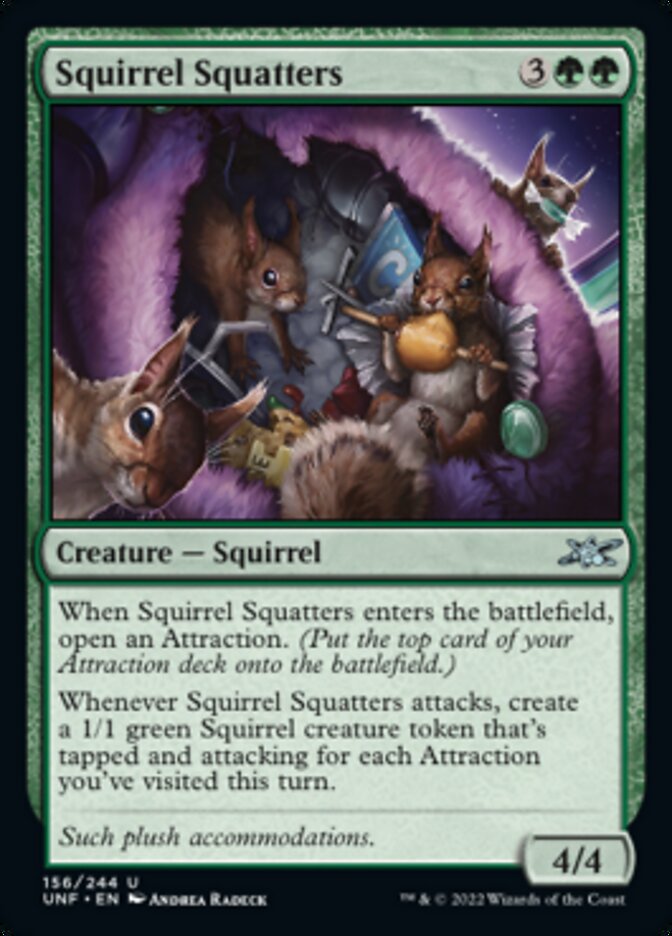 Squirrel Squatters [Unfinity] [Foil]