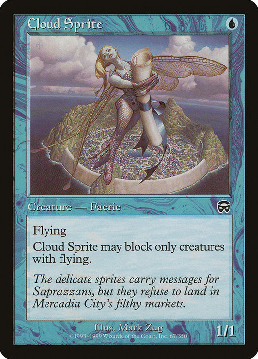 Cloud Sprite [Mercadian Masques] [Foil]