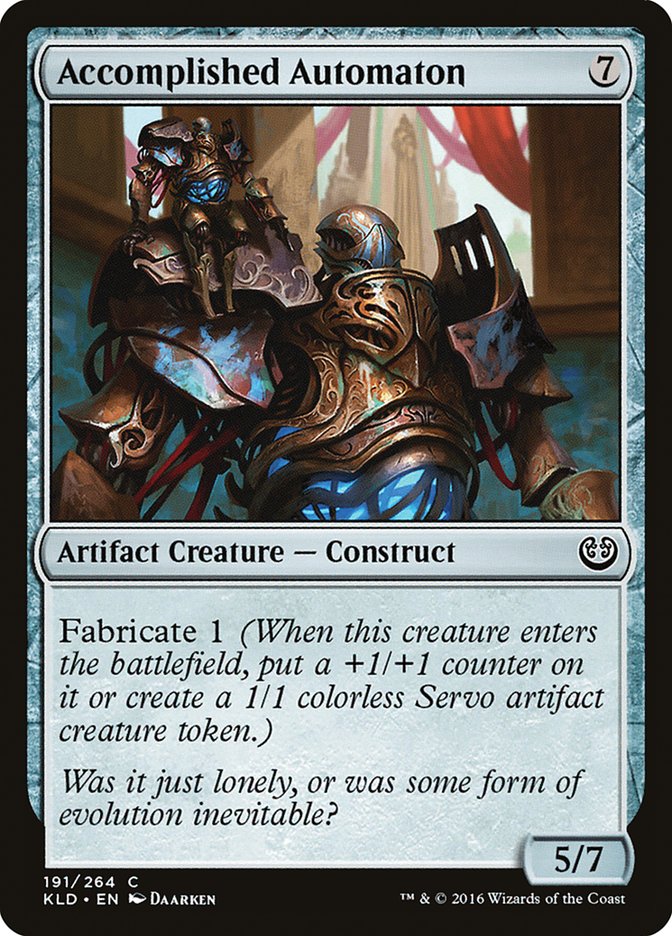 Accomplished Automaton [Kaladesh] [Foil]