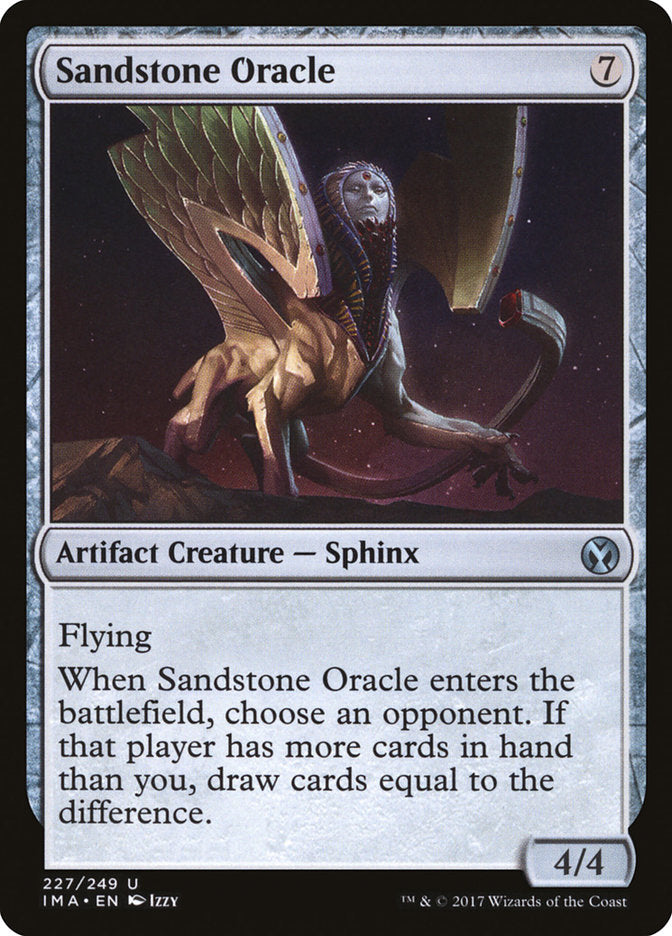 Sandstone Oracle [Iconic Masters] [Foil]