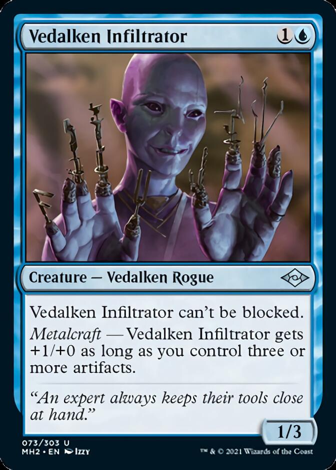 Vedalken Infiltrator [Modern Horizons 2] [Foil]
