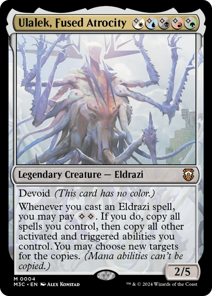 Ulalek, Fused Atrocity [Modern Horizons 3 Commander] [Foil]