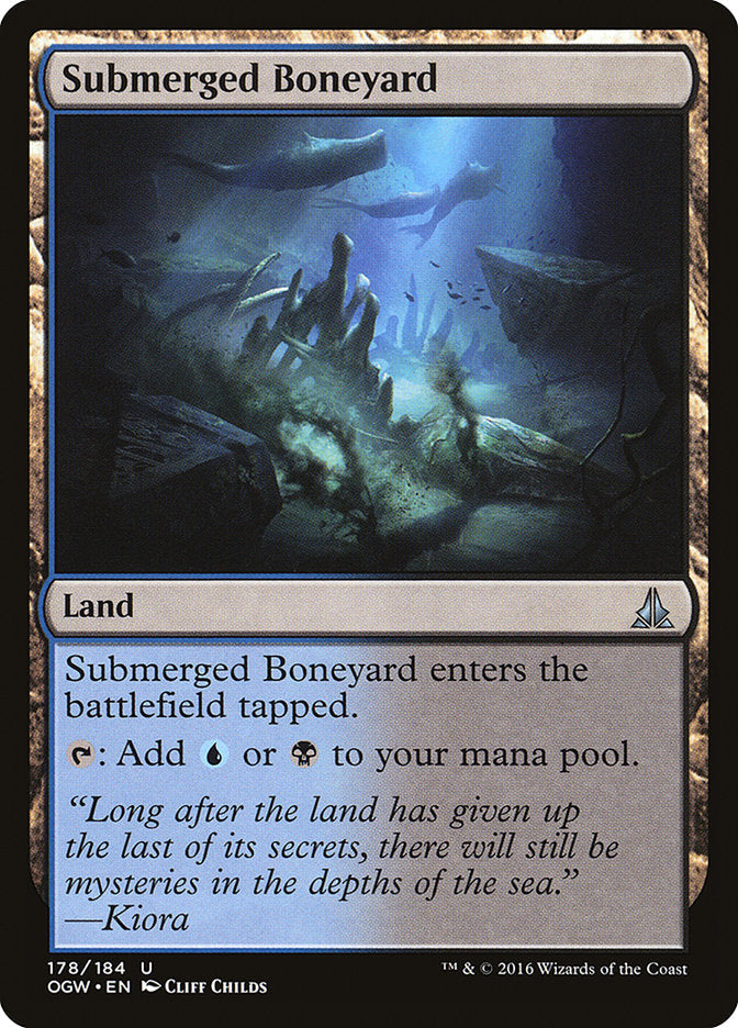 Submerged Boneyard [Oath of the Gatewatch] [Foil]