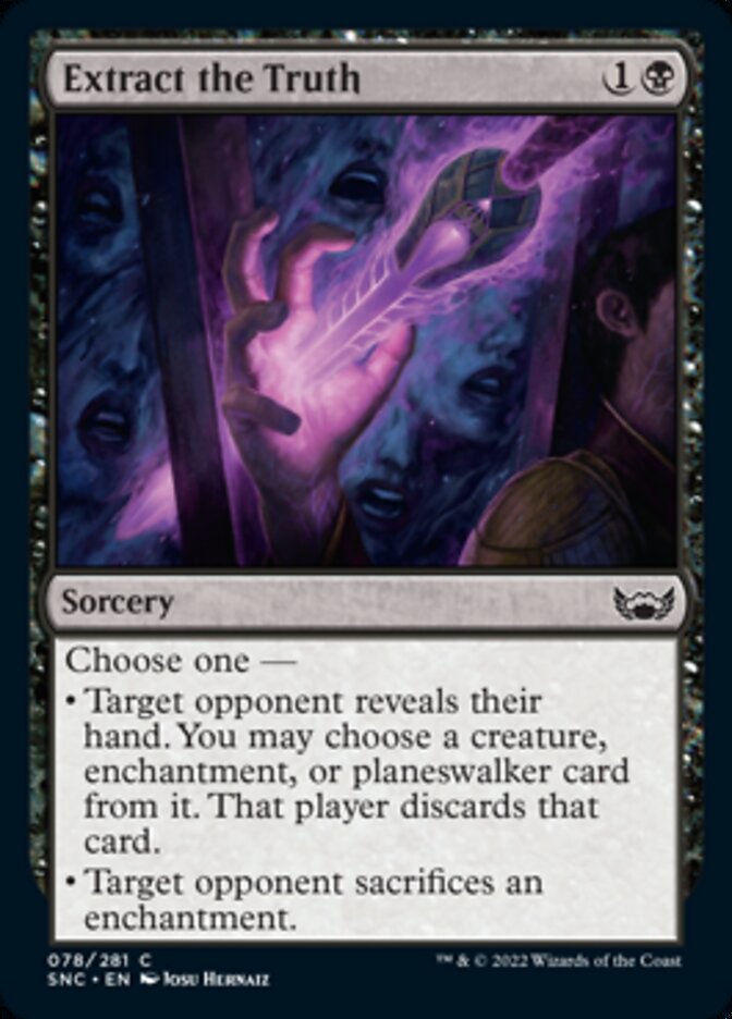 Extract the Truth [Streets of New Capenna] [Foil]