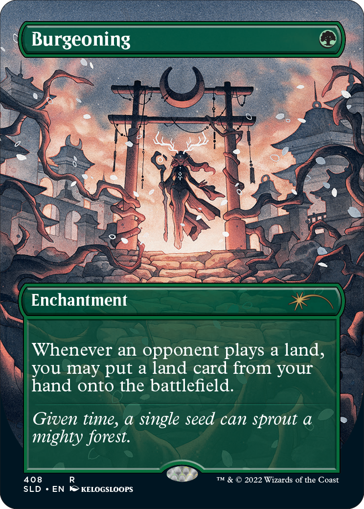 Burgeoning (Borderless) [Secret Lair Drop Series] [Foil]