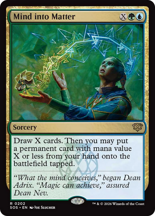 Mind into Matter [Secrets of Strixhaven] [Foil]