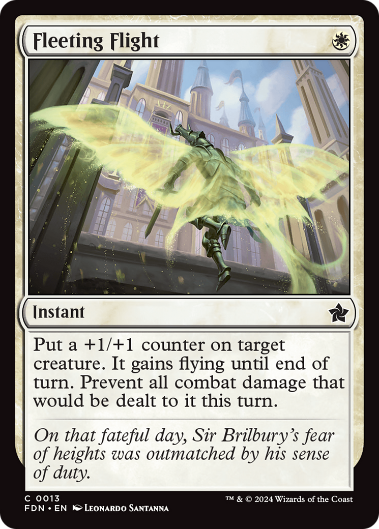 Fleeting Flight [Foundations] [Foil]