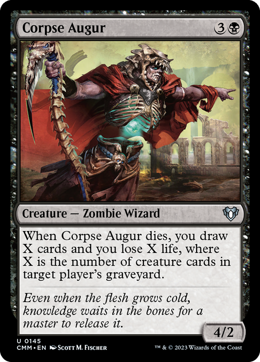 Corpse Augur [Commander Masters] [Foil]