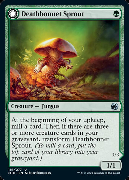 Deathbonnet Sprout // Deathbonnet Hulk [Innistrad: Midnight Hunt] [Foil]